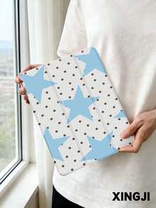 1个波点星形图案平板电脑保护套，兼容 Kindle Paperwhite 5、Kindle NK 11、10.2英寸（第十代/11英寸 (A16) 2025）、Galaxy Tab A8 10.5英寸 2022，防震，带支架，支持自动休眠/唤醒功能，是馈赠亲朋好友的理想之选。 - 彩色 - 查看 35