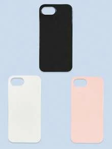 3件裝經典亮面糖果色果凍手機殼，相容 Apple 17、AIR、17PRO、17PROMAX、16promax、16E、17E、14/13、12、11 Pro Max、XS Max、X、XR、8、7、6S、Plus、Mini、GalaxyA13 5G S21 FE5G A15 A21S A34 A12 S21 S25 S26 及其他機型，防震手機殼，適合作為女友、男友或自己的生日禮物 - 彩色 - 查看 13