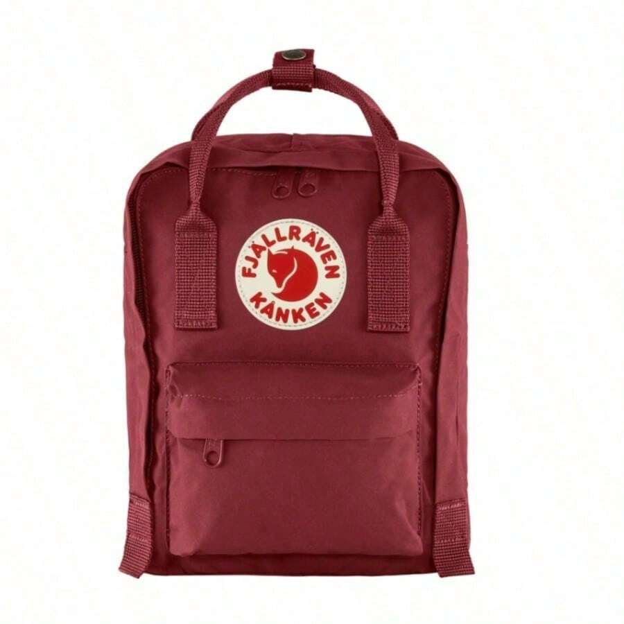 Unisex Backpack, Waterproof Outdoor Backpack, Spacious School Backpack For Everyday Use, Leisure And School - 酒紅色 - 查看 1