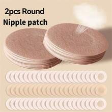 100/50/10/2pcs Self-Adhesive Reusable Rayon Breast Covers, Soft Petal Bra Pasties For Everyday Comfortable Wear & Sports Protection - Multicolor - View 13