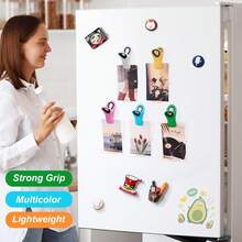 Colorful Magnetic Bag Clips (12 Pack) – Heavy Duty Food Bag Clips For Snack, Bread, And Storage Bags – Assorted Colors, Strong Grip, Kitchen Organizer Clips For Freshness Preservation - View 4