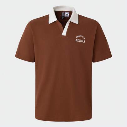 Adidas 男士复古舒适休闲短袖Polo衫，JD0332