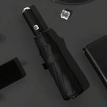 1 chiếc ô gấp 3 cánh tự động hoàn toàn với đèn pin, đèn chiếu sáng, chống tia UV, che nắng, dùng ngoài trời, sân vườn, đồ dùng du lịch thiết yếu, đồ dùng xách tay thiết yếu, đồ dùng đi biển, mùa tốt nghiệp, lễ tốt nghiệp, quà tốt nghiệp, quà tặng tốt nghiệp, quà chúc mừng tốt nghiệp, chúc mừng người tốt nghiệp, thủ khoa, hoàn thành chương trình học, tiệc tốt nghiệp, đồ dùng ngoài trời thiết yếu, đồ dùng du lịch xách tay, đồ dùng leo núi thiết yếu, đồ dùng cắm trại thiết yếu, dụng cụ xách tay, đồ dùng mùa hè thiết yếu, đồ dùng mùa hè xách tay - Như thể hiện trong hình - Xem 14
