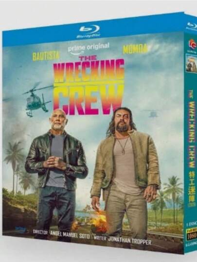 The Wrecking Crew (2026)BD 1-Disc All Region New Sealed Box Set English Audio