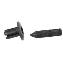 150x Plastic Rivet Bike Fairing Trim Panel Fastener Clips 6mm For Black - Multicolor - View 3