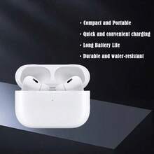 Apple 二手無線耳機 AirPods Pro (第二代) MagSafe充電盒 防水防塵 通用蘋果手機平板電腦 通話運動 成色97新 - 查看 2