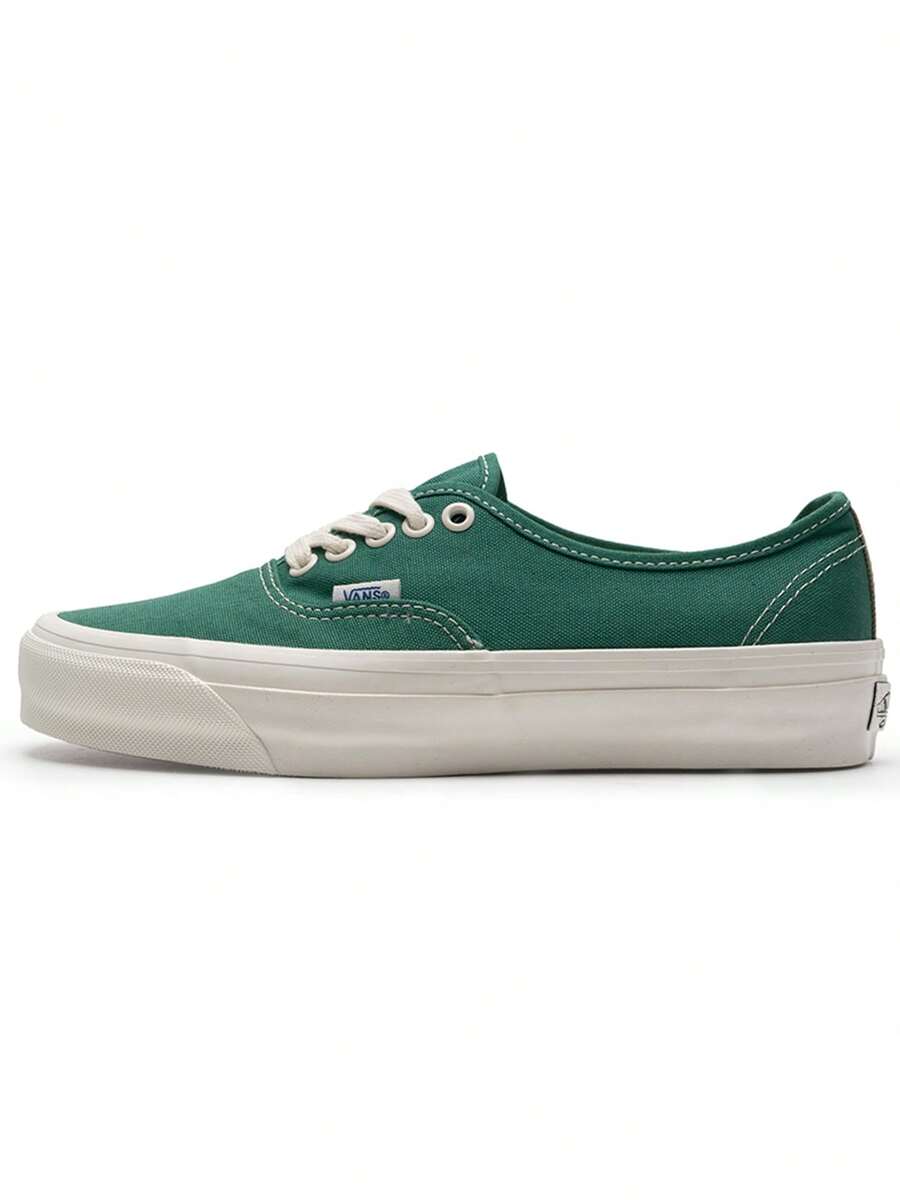 Vans男鞋女鞋Authentic Reissue 44高階系列帆布鞋板鞋休閒鞋VN000CQAD3R - 綠色 - 查看 1