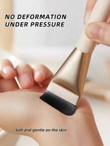 2pcs Brand New Ultra-Thin Straight Flat Top Foundation/Mask Brushes, Essential Tools For Makeup Artists, Invisible And Seamless, Travel-Friendly Ultra-Thin Foundation Brush Lightweight Face Contour Brush Flat Mask Brush Blending Foundation Cream Makeup Brush, Silver Foundation Brush, Makeup Brush Foundation Makeup Tools Flat Foundation Brush Liquid Foundation Brush,Foundation Brush,Concealer Brush,Blush Brush,Contour Brush,Blush Brush,Bronzer Brush,Powder Brush,Foundation Brush,Blush Brush,Giveaways - 彩色 - 查看 6