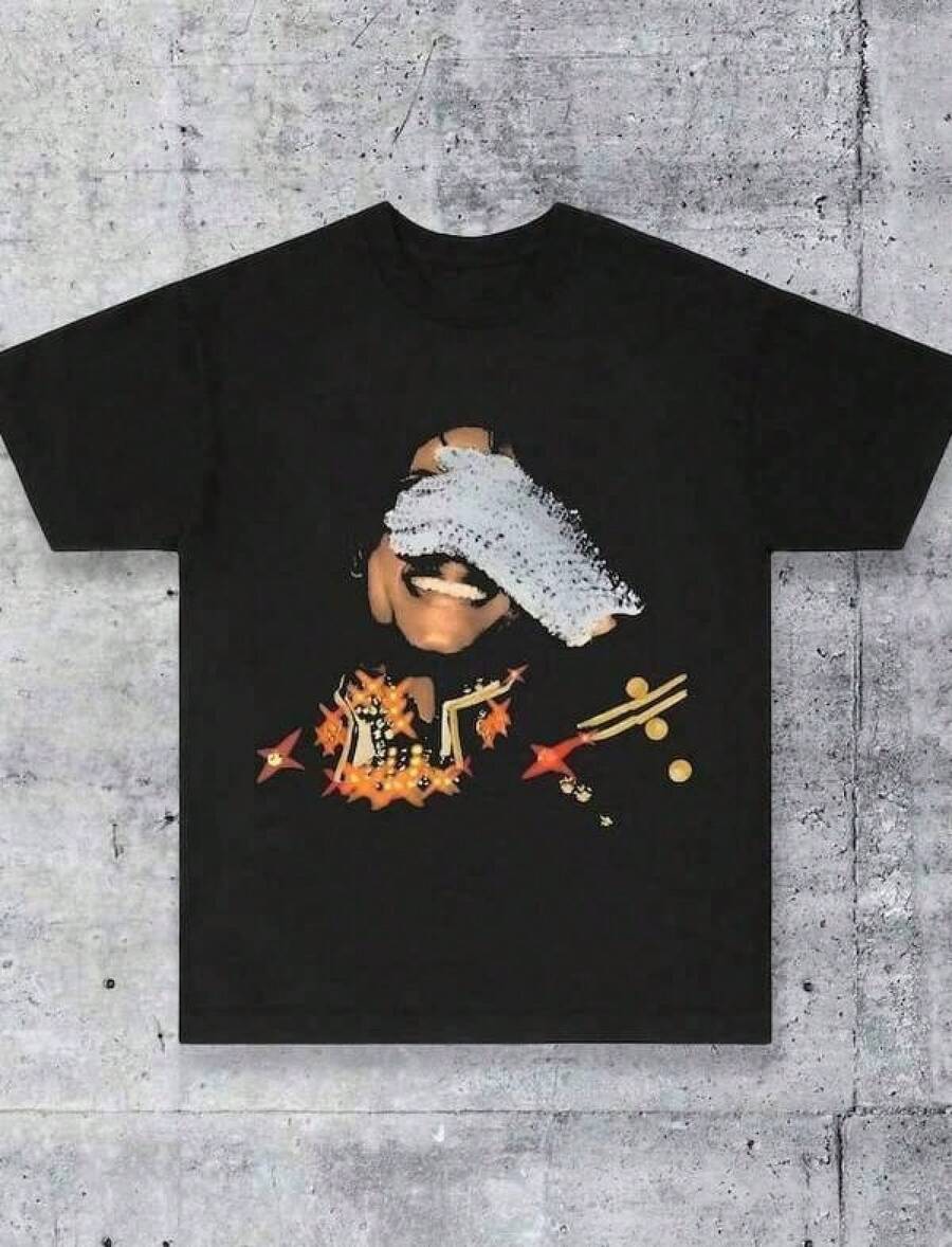 Men Outdoor Tees & Tanks - Black - View 1