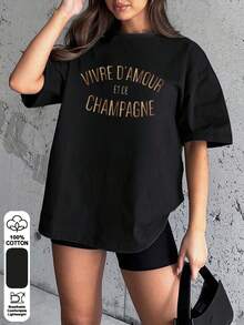 Women T-Shirts - Black - View 3