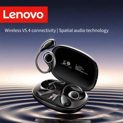  Lenovo TA320 Open-Ear Wireless Headphones, BT5.4 Stable Connection, Ultra-Low Latency, Long Battery Life, HiFi Sound Quality, Smart Call Noise Cancellation, Comfortable Wear