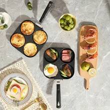 This 4-Cup Capacity Non-Stick Pan Is Very Suitable For Home Kitchens, Including An Egg Pan And A Pancake Pan. It Features Heat-Resistant Handles, Fast Heat Conduction, Easy Cleaning, And Even Heat Distribution. - View 7