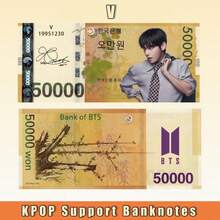 Bộ 10 tờ tiền giả ARIRANG 2026 B/TS Album Support, tiền Won Hàn Quốc giả in hình RM Jin J-Hope Jimin V, thẻ ảnh và thẻ chữ ký idol K-POP ARIRANG Album, kỷ vật SWIM Body To Body, vật phẩm cổ vũ sưu tầm cho ARMY, trang trí sổ lưu niệm, quà tặng sinh nhật lễ hội hoàn hảo cho ARMY & fan K-POP - Nhiều màu - Xem 4