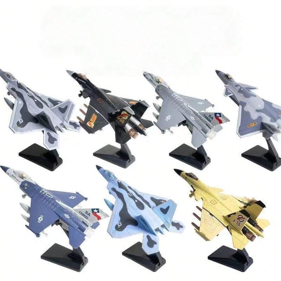 1 mô hình máy bay chiến đấu F14, SU57, F22, B2, SU25, A10, mô hình thu nhỏ, mô hình máy bay lắp ráp bằng nhựa, quà tặng sáng tạo, quà Giáng sinh, phù hợp cho người từ 14 tuổi trở lên. - Nhiều màu - Xem 1