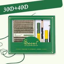 Bộ dụng cụ nối mi 1092 sợi, 280 sợi, 252 sợi, bộ nối mi xoăn D, bộ tự nối mi 30D/40D/60D/80D/100D, bao gồm mi giả, keo dán, dung dịch tẩy, nhíp, mi giả tự nhiên, dày, mềm mại, nhẹ, có thể tái sử dụng, dễ dùng cho cả chuyên gia và người mới bắt đầu, tiện lợi cho sử dụng tại nhà. - màu đen - Xem 15