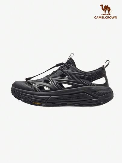 CAMEL CROWN 男士运动凉鞋，夏季透气防滑耐用沙滩户外休闲凉鞋