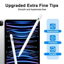 IOS And Android Phones/Tablets – This Universal Capacitive Stylus Is A Rechargeable Writing Tool With Smooth Writing Characteristics. Ideal For Digital Drawing, It Offers High Sensitivity, Fast Charging, And Long Battery Life. Perfect For Painting, Gaming, And Editing. - 彩色 - 查看 2