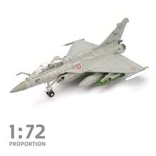 1:72/1:100 Scale Assembly Aircraft Model, Movable Wheels, With Missile Racks And Transparent Cockpit, Must-Have For Collection And Display, Ideal For Aviation Enthusiasts And Gifts - Multicolor - View 2