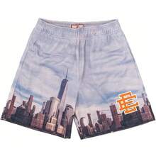 2025 EE Eric Emanuel Basic Shorts NEW Men's Casual Shorts Fitness Sports Pants Summer Gym Workout Men Classic GYM Mesh Shorts - Blue Baiyun - 查看 8