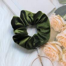 Chouchous en velours avec poche zippée, élastiques à cheveux pour femmes, accessoires pour grandes filles, chouchou noir pour queue de cheval, élastiques à cheveux, cadeaux pour femmes, accessoires pour cheveux, supports de queue de cheval, élastiques à cheveux, élastiques à cheveux, chouchous, corde à cheveux, boules de cheveux, accessoires de salle de bain, rentrée scolaire, fournitures extérieures (fermeture éclair aléatoire) - A - Voir 15