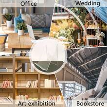 1个透明奢华香水化妆品收纳架，优雅梳妆台整理架 - 白色 - 查看 3