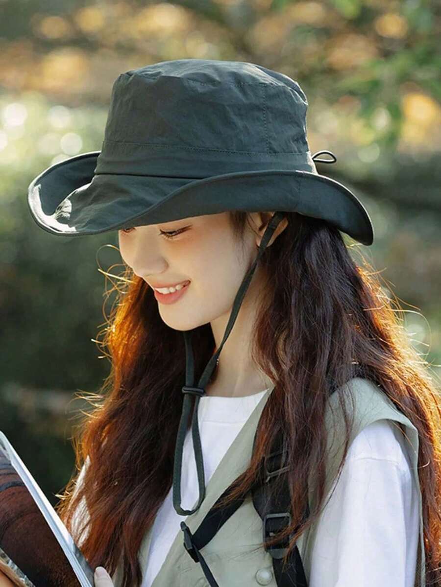 全天候防风渔夫帽,大帽檐遮阳设计,男女通用,功能齐全,适合户外后院工作、野餐、划船观光等场合,有效抵御紫外线。轻便易携,方便收纳,是夏季户外运动必备单品。畅销复古户外渔夫帽,适合夏季徒步、钓鱼等活动,提供防晒和遮荫功能,是登山和西部牛仔风格遮阳帽的理想之选。 - 多款 - 查看 1