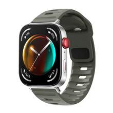 1 Dây đeo thoáng khí tương thích với đồng hồ Watch Fit 3, dây đeo thể thao tương thích với Watch Fit3/4/4Pro, vòng đeo tay silicon có thể thay thế. - Phù hợp với3/4/4Pro - Xem 11