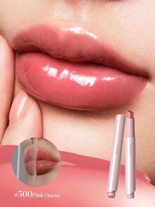 JOOCYEE GLOSSY ROUGE 2.0 升级版，防蹭镜面光泽 - # 500Pink Ocean - 查看 2