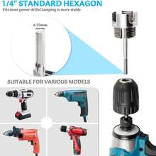 Bộ 6 dụng cụ ren ống trong và ngoài, dao cắt ren ống đa chức năng, phù hợp với ống PVC/nhựa đường kính 1/2 inch, 3/4 inch, 1 inch, tương thích với bộ dụng cụ ren ống bằng máy khoan điện. - Nhiều kiểu dáng - Xem 9