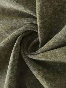 2026 Summer TopsWashed, Malcolm X Black And White Portrait Pattern Printed T-Shirt, Spring And Summer Casual Men's T-Shirt, Round Neck Cotton Short-Sleeved T-Shirt, Thanksgiving Christmas Gift.Loose And Comfortableshirts Women's  Vintage Washed Short Sleeve Crew Neck T-Shirt Loose Comfortable Breathable Top - 軍綠色 - 查看 3