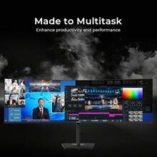 DECO 49 Curved Ultrawide Monitor DQHD 5120x1440, 120Hz, 65W USB-C, KVM, HDR - 查看 7