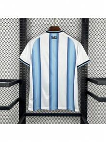 Albiceleste Argen Thai Jersey 1.1 Men's Fan Jersey High Quality 25/26 - Blue/White - View 5