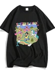 Men Outdoor Tees & Tanks - Black - View 1