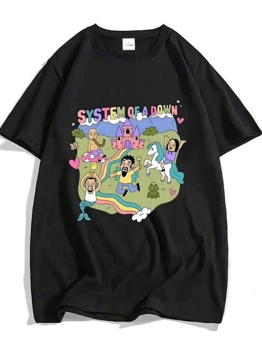 Men Outdoor Tees & Tanks - Black - View 1