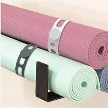 2pcs Silicone Pot Cover Fixing Strap, Minimalist Crock Pot Lid Holder Supplies, Silicone Straps Suitable For Storing Curtains, Yoga Mats & Pot Covers - View 10