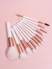 Bộ 12 cọ trang điểm chuyên nghiệp - Cọ phấn phủ, cọ má hồng, cọ phấn mắt, cọ chuốt mi, cọ trang điểm đa năng - Bộ dụng cụ làm đẹp hoàn chỉnh - Nhiều màu - Xem 1