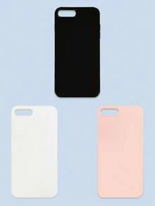 3件裝經典亮面糖果色果凍手機殼，相容 Apple 17、AIR、17PRO、17PROMAX、16promax、16E、17E、14/13、12、11 Pro Max、XS Max、X、XR、8、7、6S、Plus、Mini、GalaxyA13 5G S21 FE5G A15 A21S A34 A12 S21 S25 S26 及其他機型，防震手機殼，適合作為女友、男友或自己的生日禮物 - 彩色 - 查看 40