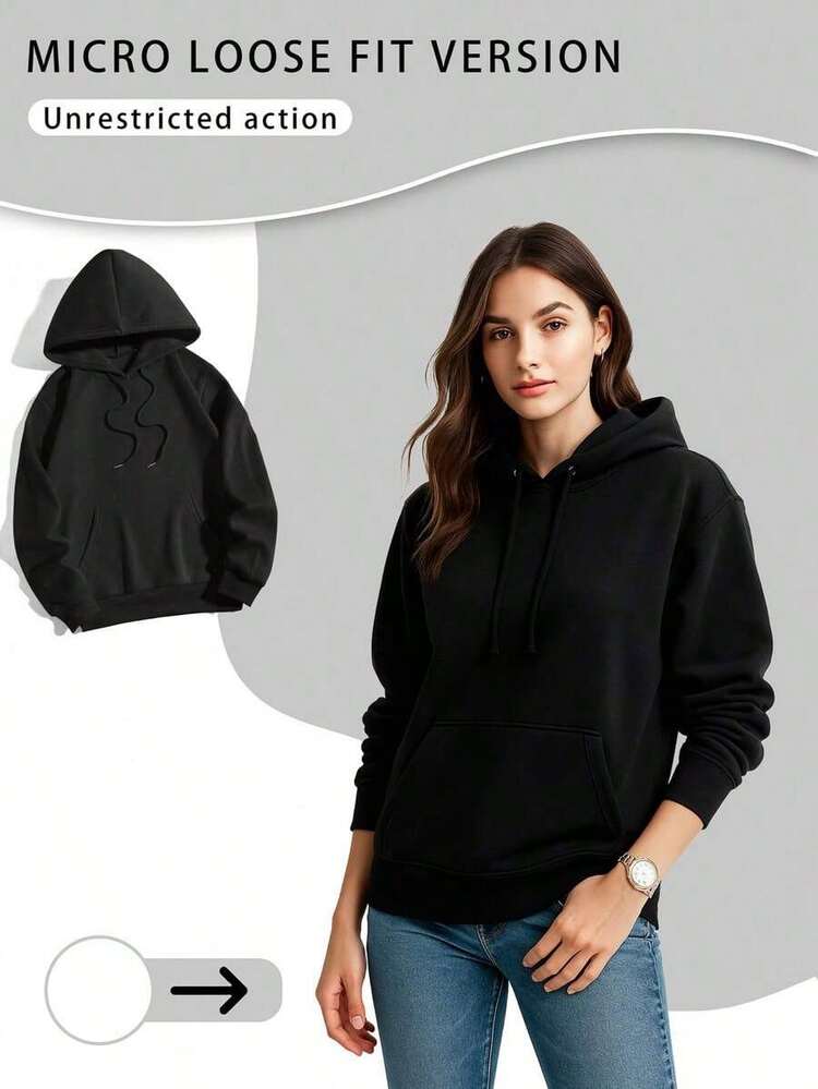 Fall Clothes For Women Long Sleeve Pullover Hoodie,Cute Panda Couple Love Graphic.Black, Tops For Women, Tops, Women Clothes, Clothes, Plus Size Tops, Hoodie, Pullover, Casual Wear, Autumn Fashion, Couple Outfit, Cartoon Graphic Style - 顏色 1 - 查看 4