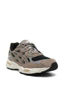 ASICS Gel-NYC Sneakers - Authentic Unisex Retro Lifestyle Running Shoes | Viral 2026 Sportstyle Urban Trainers | Premium Gel Technology Cushioning | Durable Suede & Mesh Performance Footwear | Classic Comfort Daily Sneakers - 黑灰褐色 - 查看 2