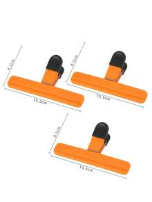1/3pcs Sealing Clips, Food Preservation Clips, Household Snack Airtight Sealing Clips. Minimalist Plastic Bag Plastic Sealing Clips. T-Shaped Food Sealing Clips. - Multicolor - View 11