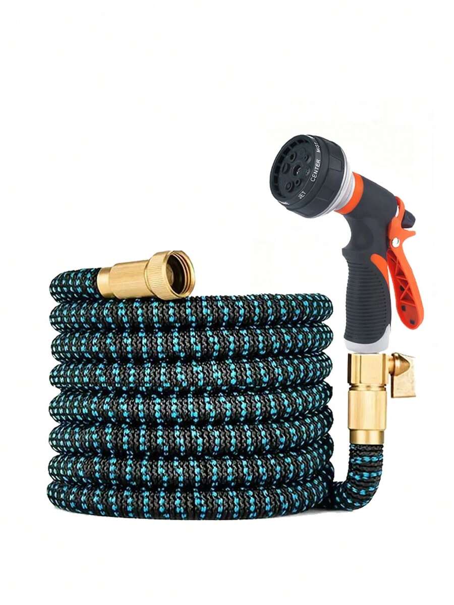 High-Pressure Car Wash Hose Expandable Magic Hose Pipe Home Garden Watering Hose Multi-Function Gardening Cleaning Wat Er Spraye - B - View 1