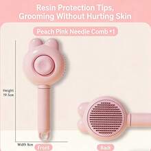 Bàn chải chải lông thú cưng, lược gỡ rối, bàn chải loại bỏ lông, đa năng cho chó. - Nhiều màu - Xem 3