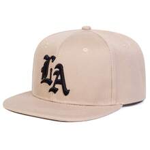 Mũ lưỡi trai nam phong cách Gothic LA, thêu chữ cá nhân hóa, mũ thời trang đường phố thường ngày cho mùa xuân, mùa thu, du lịch, nghỉ mát biển. - nhiều màu - Xem 11