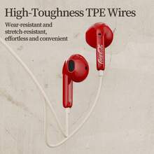 Coca Cola T53 Outdoor Wired Earphones HIFI Sound Quality Waterproof And Sweatproof - View 3