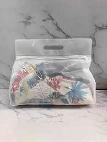 Waterproof Thickened EVA Swim Bag - Large Capacity Wet & Dry Separation Travel Pouch For Beach Pool, Portable Zipper Closure Bag For Swimsuit Towel, Multi-Purpose Toiletry Makeup Organizer, New Style Fashionable Pool Essential - View 12