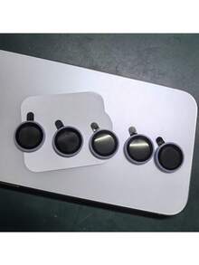 Bộ 5 miếng dán bảo vệ ống kính camera bằng gốm dạ quang nhiều màu sắc tương thích với iPhone 11-16, chống trầy xước, huỳnh quang, vừa vặn hoàn hảo - Nâng tầm vẻ ngoài của điện thoại! Miếng dán bảo vệ ống kính camera dạ quang tương thích vớiiPhone 11/12/13/14/15/16/16 Plus/16 Pro/16 Max của Apple - Màu tím - Xem 23