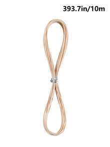 Hilo encerado de 0,5 mm para hacer joyas, hilo para cuentas y manualidades para tejer pulseras, collares, cuerda de poliéster encerada - cuerda encerada - Ver 8
