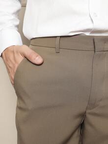 Men Suit Pants - Khaki - View 5