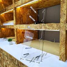Soporte de exhibición de gafas de acrílico, estante transparente para exhibir gafas de moda, gafas de miopía, estante de exhibición de gafas - Ver 12
