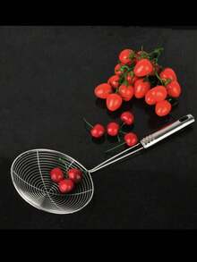 2 Pieces Stainless Steel Frying Strainer - Practical And Durable - 銀色 - 查看 8